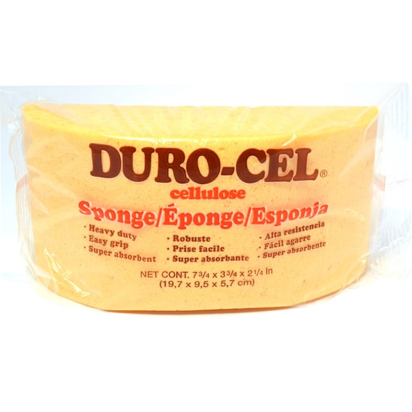 Duro-Cel Duro-Cel Heavy Duty Turtleback Sponge For All Purpose 7-3/4 in. L 1 pc T85S - main